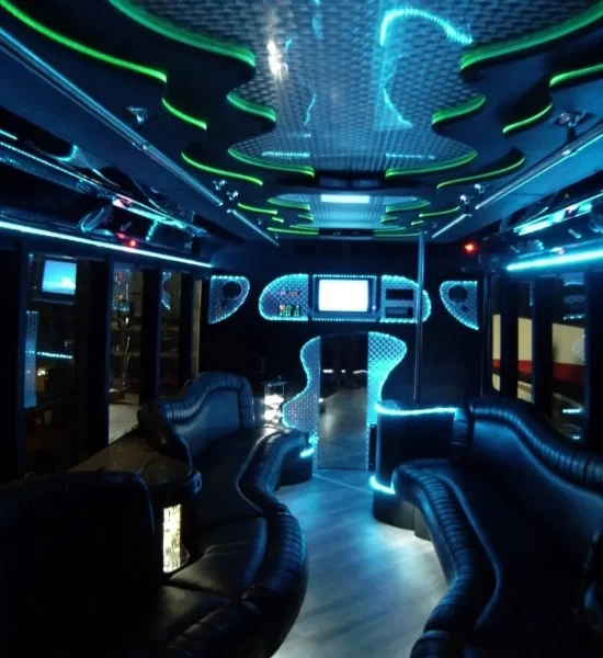 Black Party Bus Limo for 30 Passengers – Toronto Party Bus Limo Service